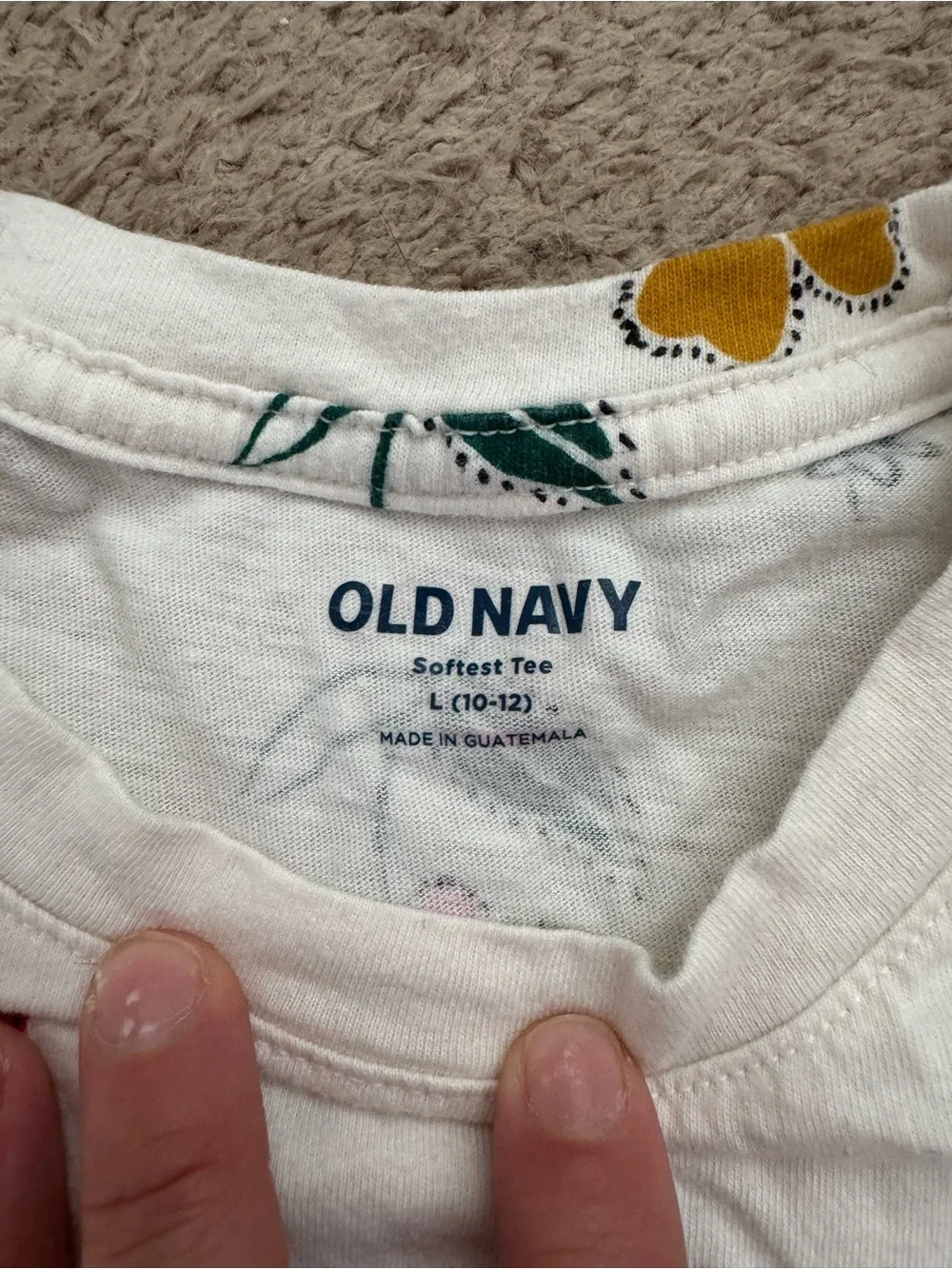 4 Old Navy Girls Softest Tees
